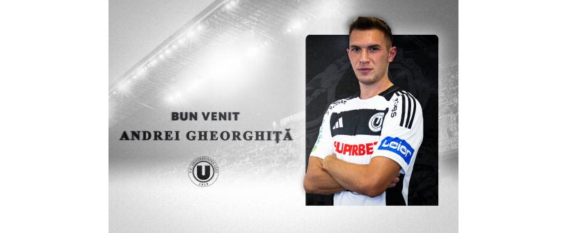 Andrei Gheorghiță va evolua în tricoul Universității în acest sezon