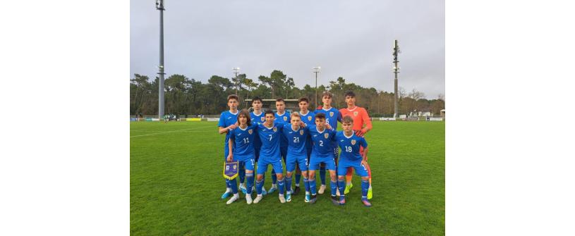 Cu trei ”U”-iști pe teren, naționala U16 s-a calificat în semifinalele Turneului Montaigu