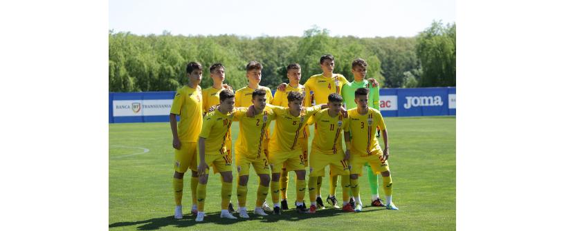 România U16. Juniorii lui ”U”, prestație excelentă în victoria cu Moldova