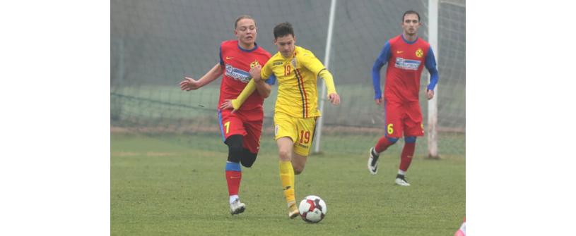 Juniorii lui ”U”, două jocuri de pregătire alături de România U16