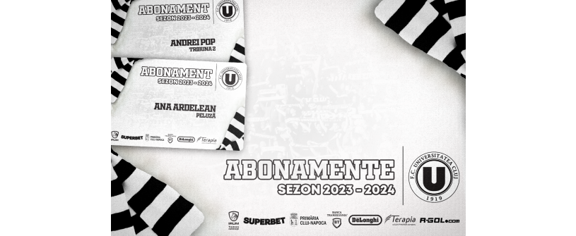 Regulament Abonamente FC Universitatea Cluj 2023/2024