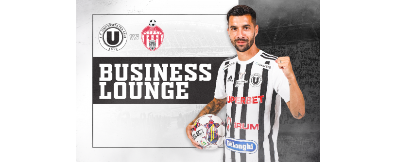 “U” Cluj redefinește experiența de suporter în Superliga și deschide un BUSINESS LOUNGE la Cluj Arena