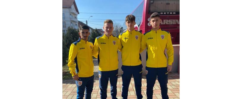 Patru ”U”-iști în lotul României U17 pentru jocul cu Ungaria