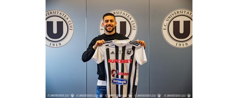  Roberto Romeo a semnat cu FC Universitatea Cluj