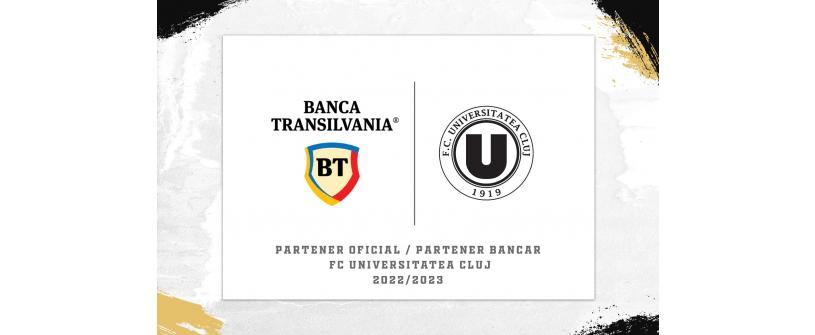 Banca Transilvania continuă alături de FC Universitatea Cluj în Superliga