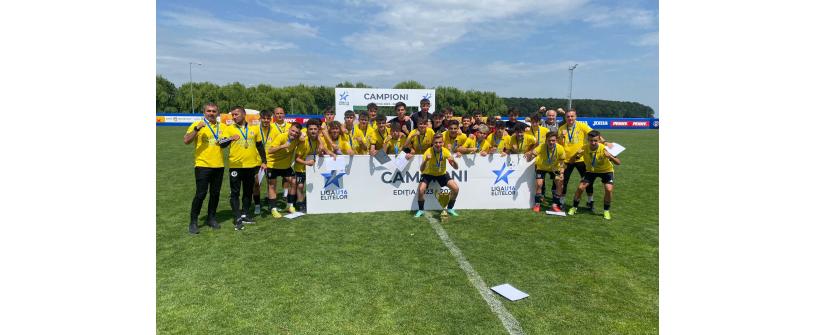 Juniorii U16 sunt campioni naționali, după o finală dramatică cu Universitatea Craiova