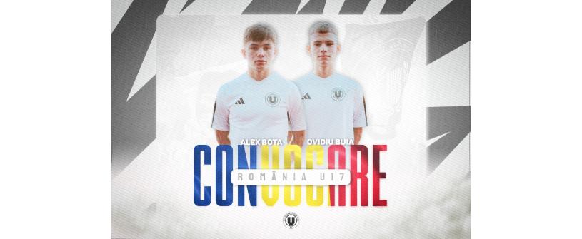 Alex Bota și Ovidiu Buia, convocare la naționala U17