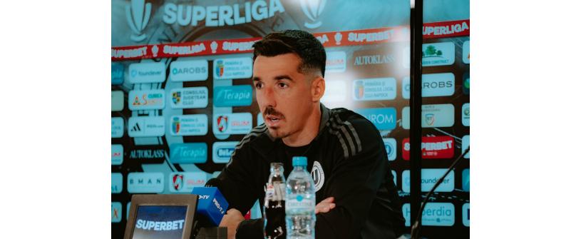 Andrei Artean, optimist în vederea duelului cu FCSB: „Ne dorim să facem un meci complet"