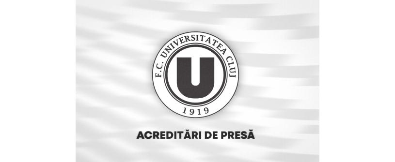 Acreditări media pentru sezonul 2025/2026