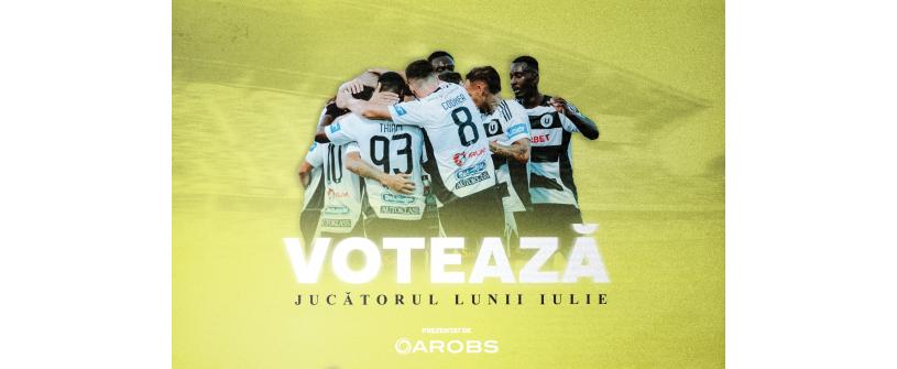 Votează #JucătorulLunii Iulie