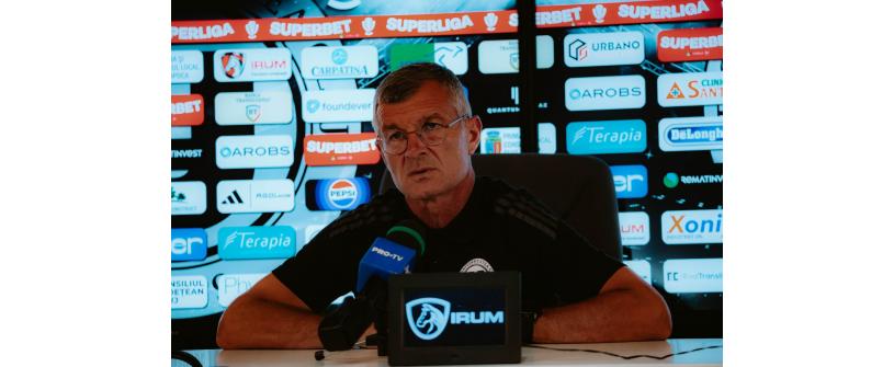 Sabău nu cedează și vrea un succes cu Farul: „Nu îmi pierd speranța, sunt un luptător" / „Avem nevoie de victorie și de puncte"