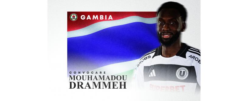 Mouhamadou Drammeh merge la naționala Gambiei