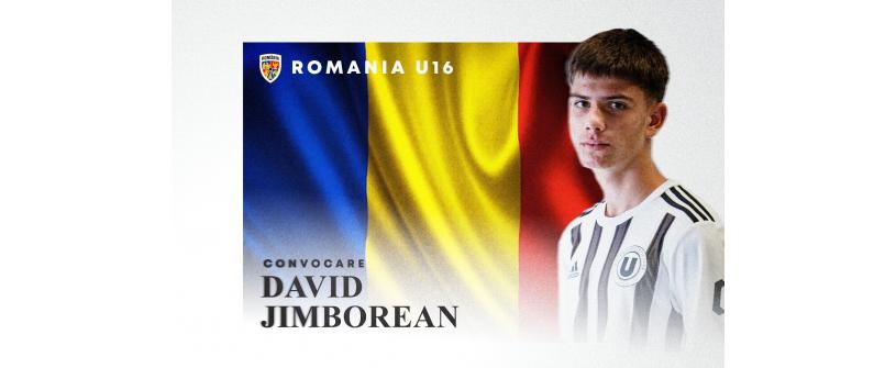 David Jimborean participă la Turneul celor 4 națiuni alături de selecționata U16
