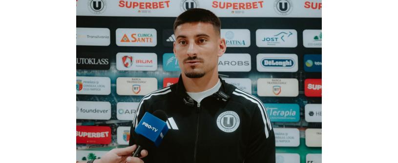 Cristea aștepta mai mult de la partida cu CFR: „Ne-am dorit să câștigăm, dar din păcate nu am reușit să facem cel mai bun joc al nostru”