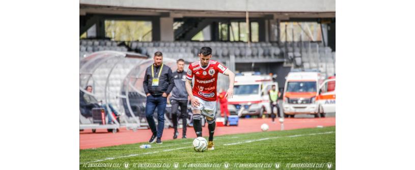 Câștigăm la malul mării și urcăm pe primul loc în play-out. Farul – ”U”: 1-3