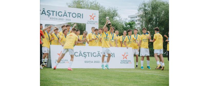  Juniorii U15 câștigă Supercupa Elitelor după un meci spectaculos