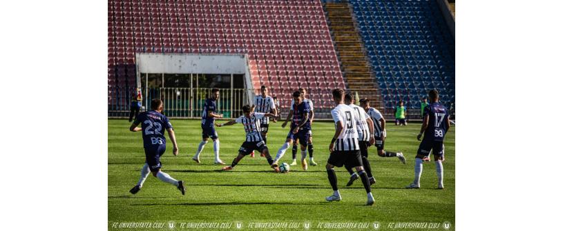 Încheiem parcursul în Cupa României. CAO Oradea – ”U” 2-1