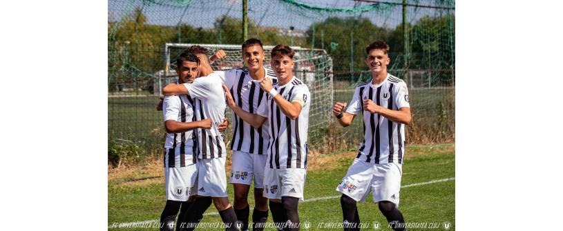 Liga Elitelor U19. Câștigăm restanța cu Kids Tâmpa Brașov și trecem pe primul loc în clasament 