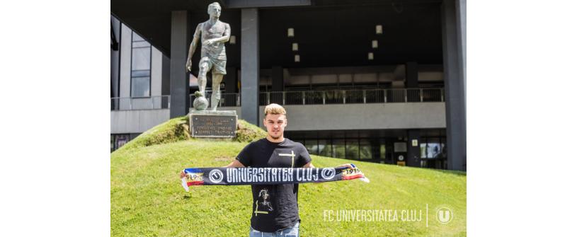 Un jucător crescut de "U", cu prezențe în UEFA Youth League, revine acasă