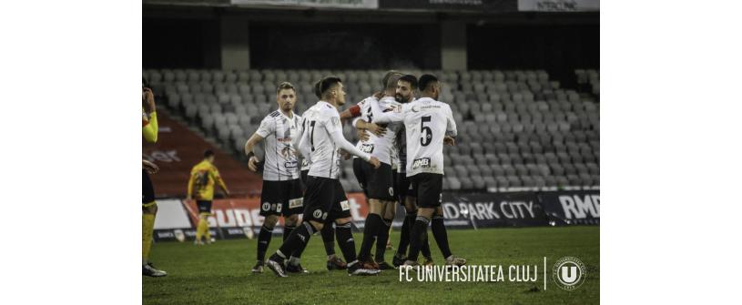 Trei puncte și terminăm anul pe loc de play-off. ”U” - Ripensia: 1-0