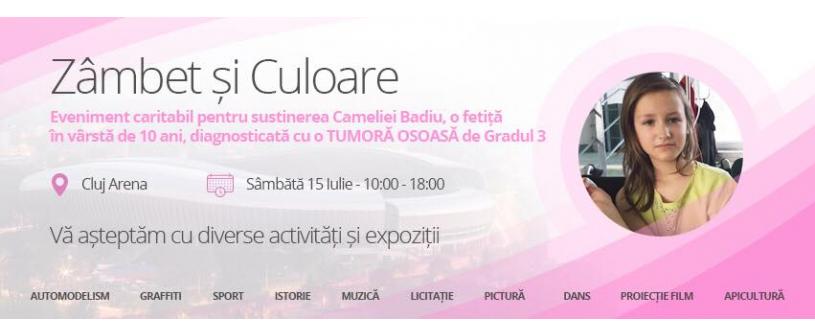 Eveniment caritabil organizat de Peluza Șepcile Roșii
