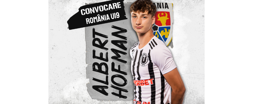 România U19. Albert Hofman, în lot pentru preliminariile EURO 2022