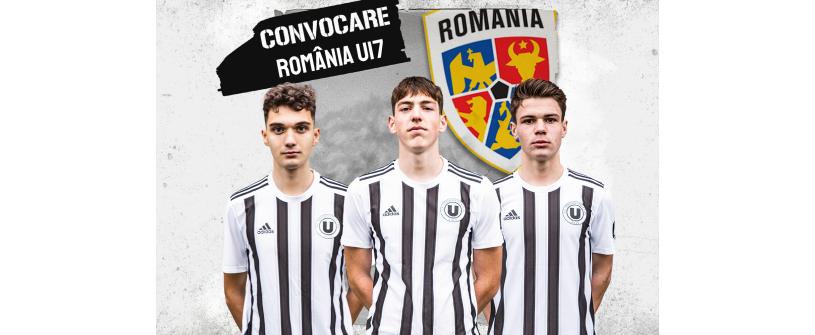 România U17. Trei ”U”-iști convocați pentru un stagiu de pregătire