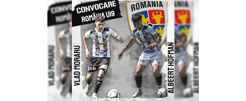 ROMÂNIA U19. Convocare pentru Albert Hofman și Vlad Moraru