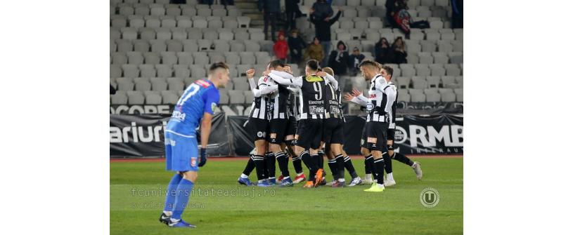 Debut perfect pentru Lobonț și derby adjudecat. “U” – Chindia 3-1