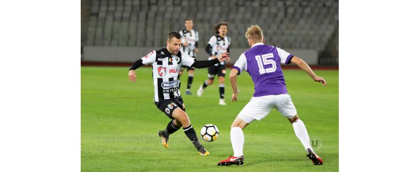 Teren dezolant şi derby fără goluri. Sportul Snagov – “U” Cluj 0-0