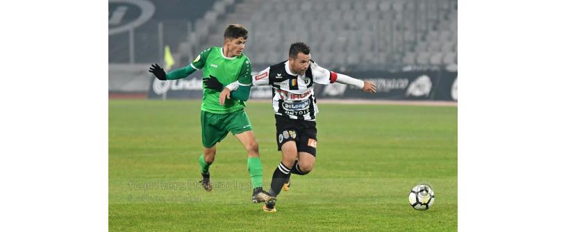 Pierdem două puncte pe Cluj Arena. “U” – CS Baloteşti 0-0