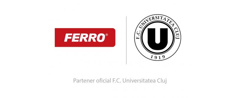 Ferro, sponsor oficial al FC Universitatea Cluj