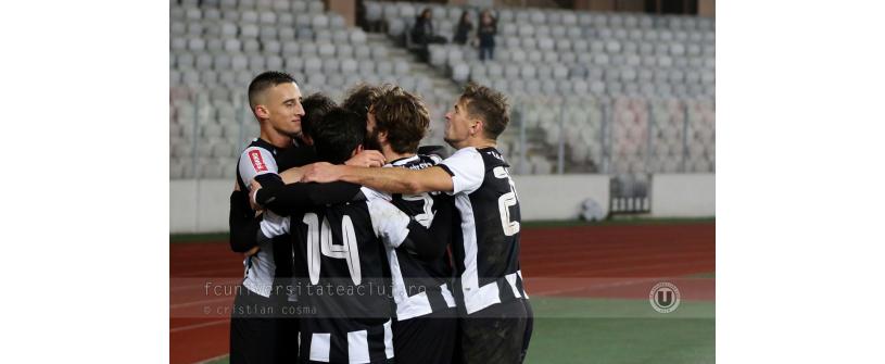 Emoții și trei puncte mari. “U” Cluj – Avântul Reghin 1-0