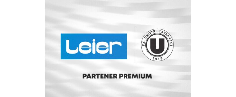 LEIER, noul PARTENER PREMIUM al FC Universitatea Cluj