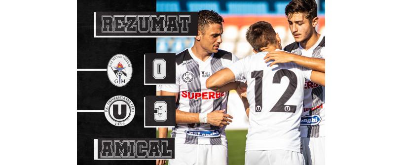 REZUMAT | Gaz Metan Mediaș - ”U”: 0 - 3