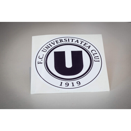 Sticker cu sigla FC Universitatea Cluj