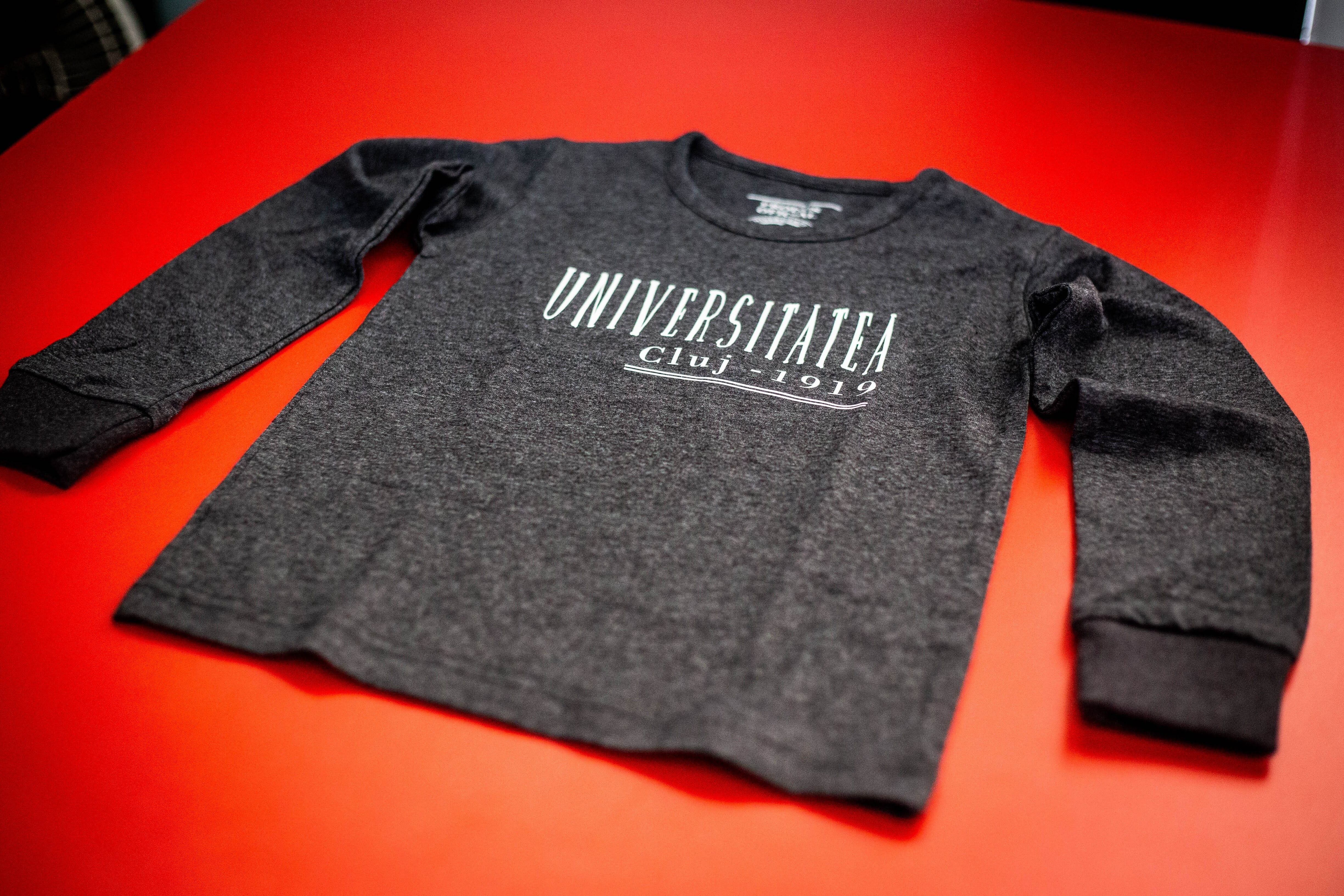 Tricou gri „FCU" - F.C. Universitatea Cluj