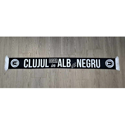 Esarfa groasa "Clujul in ALB si NEGRU"