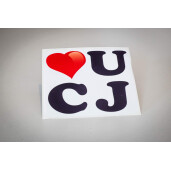 Sticker „Love UCJ”