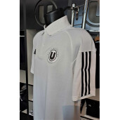 Tricou polo alb ADIDAS