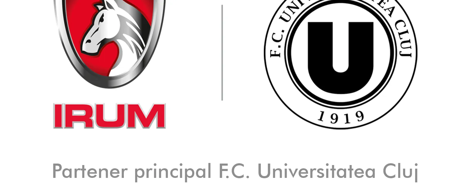 U100 | Parteneriatul IRUM - FC Universitatea Cluj continuă în anul Centenarului