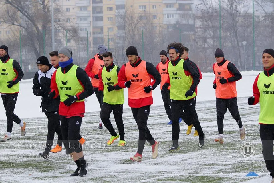 Primul “amical” din anul Centenarului pentru “U” Cluj