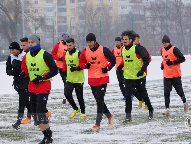 Primul “amical” din anul Centenarului pentru “U” Cluj
