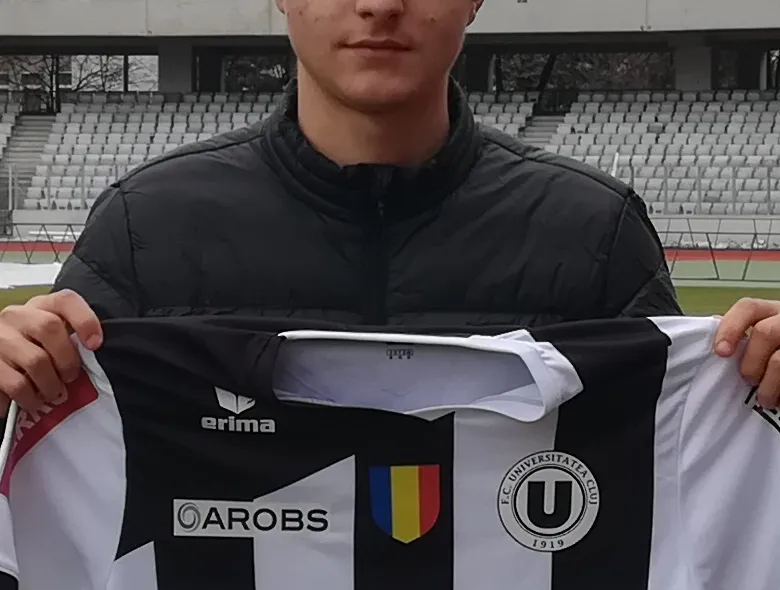 ”Internaționalul” U18 Victor Dican a semnat cu ”U”!