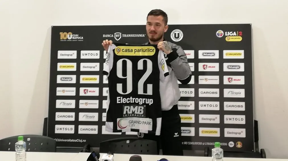 Sebastian Chitoșcă: "Voi da totul pentru "U" Cluj!"