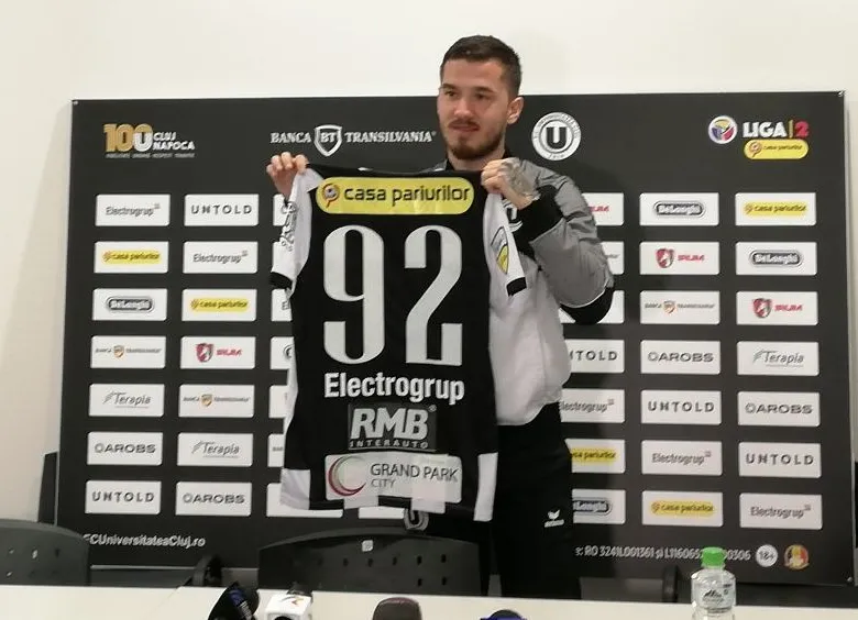 Sebastian Chitoșcă: "Voi da totul pentru "U" Cluj!"