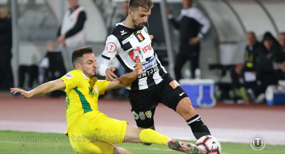 “U” Cluj – CS Mioveni 1-2