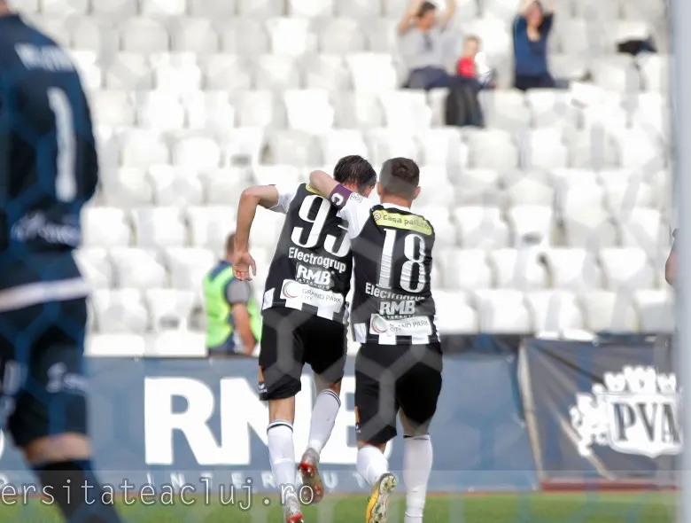 Învinși la ultima fază. “U” Cluj – Ripensia Timișoara 2-3