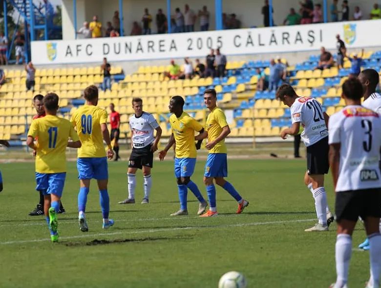 Înfrângere amară. Dunărea Călăraşi – “U”  Cluj 3-2