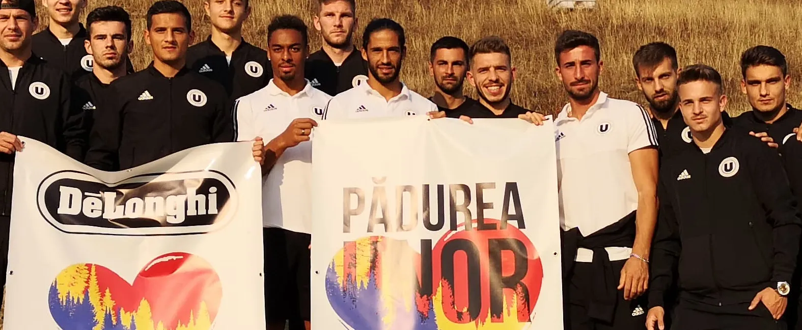 FC Universitatea Cluj și De’Longhi România au plantat pentru generațiile viitoare